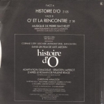 Buy vinyl record Pierre Bachelet Histoire d'O for sale