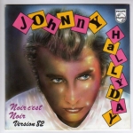 Buy vinyl record HALLYDAY JOHNNY NOIR C'EST NOIR/LA MUSIQUE QUE J'AIME - VERSION 82 for sale