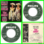 Buy vinyl record Brigitte Bardot et Jeanne Moreau Viva Maria! for sale
