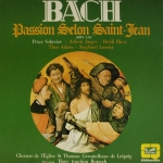 Acheter un disque vinyle à vendre BACH Johann-Sebastian - Hans Joaquim Rotzsch Passion selon Saint-Jean