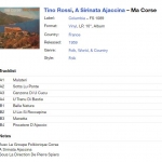 Buy vinyl record tino rossi Ma Corse for sale
