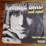 Buy vinyl record ronnie Bird Sad Soul / Rain in the city for sale