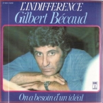 Buy vinyl record Gilbert Bécaud L'indifférence for sale