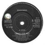 Buy vinyl record Madonna Crazy for you for sale