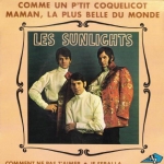 Acheter un disque vinyle à vendre Les Sunlights Comme un p'tit coquelicot